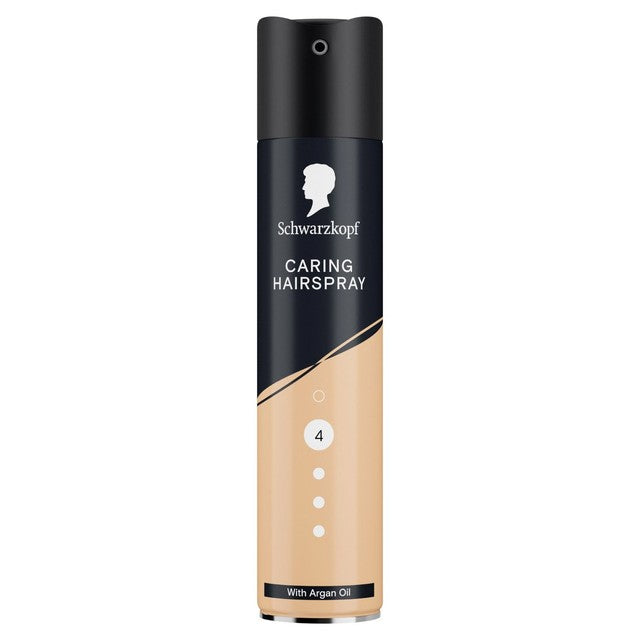 Schwarzkopf Caring hairspray 250ml (British brand)