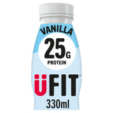 UFIT vanilla protein milkshake 330ml (British brand)