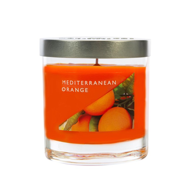 Wax Lyrical Mediterranean Orange wax filled jar (British brand)