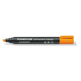 Staedtler bullet tip permanent markers 6-pack assorted colours (British brand)