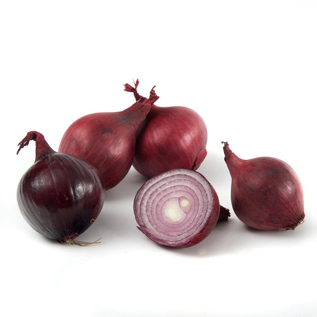 Ocado red onions 1kg, imported from the UK
