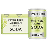 Fever-Tree Mexican Lime soda water 6 x 150ml - British product