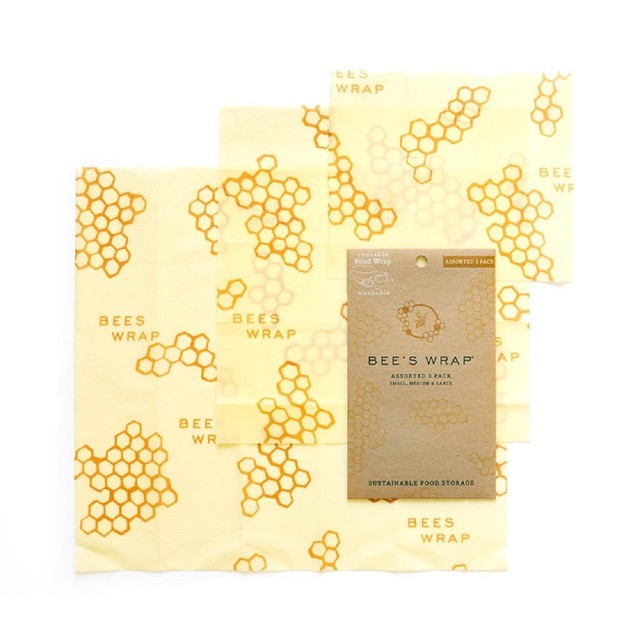 Bee's Wrap reusable food wraps assorted sizes - British product