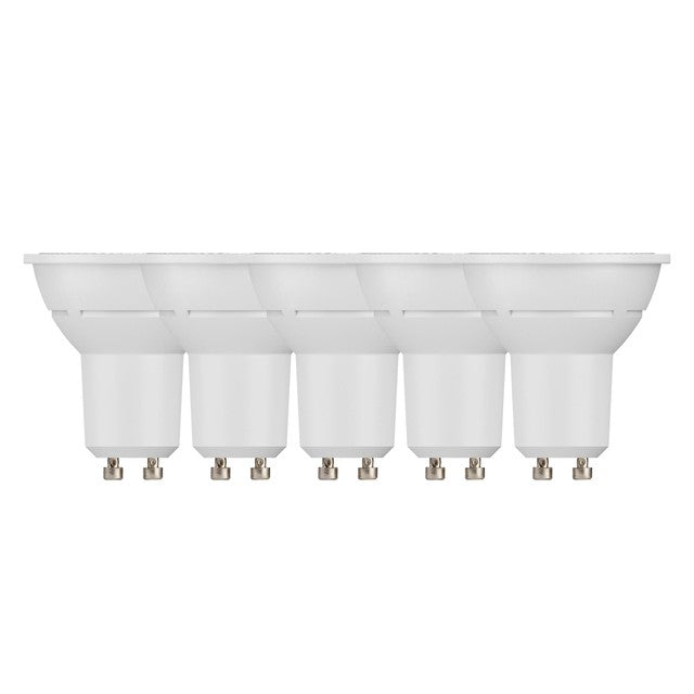 TCP LED GU10 daylight non-dimmable spotlight bulb 5 pack (British brand)
