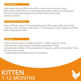 IAMS kitten dry cat food chicken 3kg, UK version