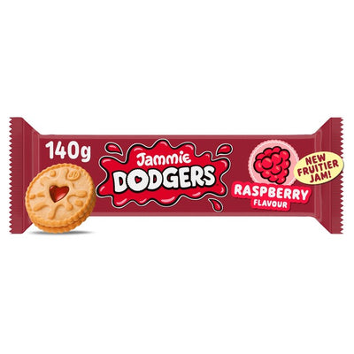 Jammie Dodgers Galletas De Tarta De Mermelada De Frambuesa 140g