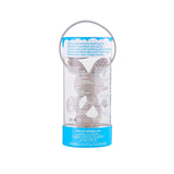 Brush-Baby Bobbie Bunny Baby Teether Toy Cappuccino Grey - British product