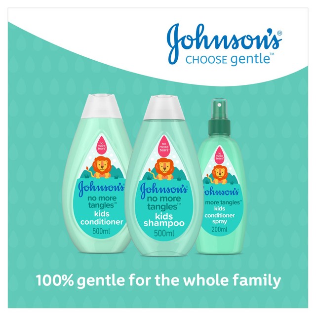 Johnson's Kids No More Tangles Shampoo UK version