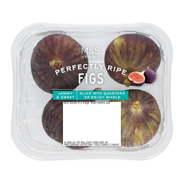 M&S Fresh Perfectly Ripe Figs 140g, imported from the UK