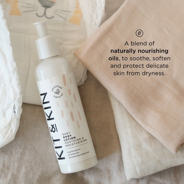 Kit & Kin natural baby lotion 250ml, UK version