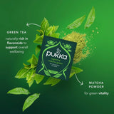 Pukka organic Supreme Matcha Green tea 40 bags, imported from the UK
