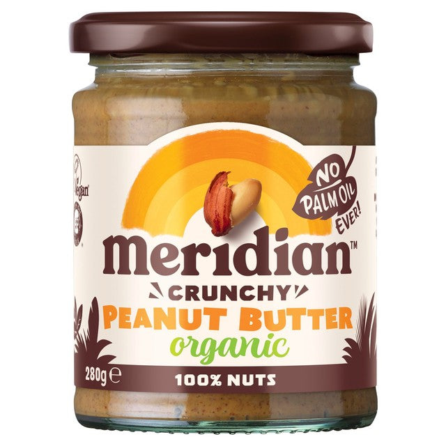 Meridian Organic Crunchy Peanut Butter 100%