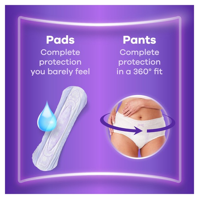 Always Discreet incontinence pads Long Plus - British product