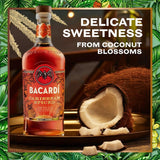 Bacardi Caribbean Spiced Premium Rum 70cl - British product