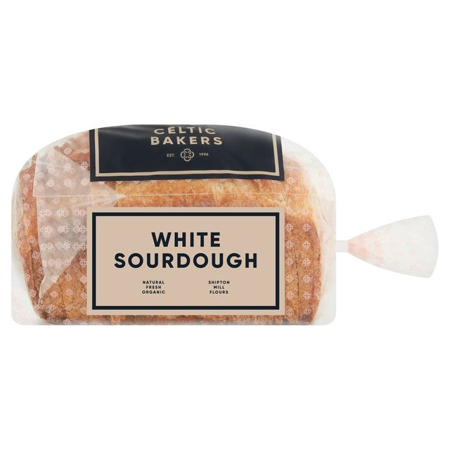 Celtic Bakers White Sourdough Tin Loaf 500g - British product