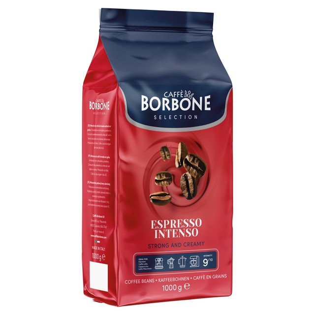 Caffe Borbone Espresso Intensity 9 coffee beans 1kg - British product