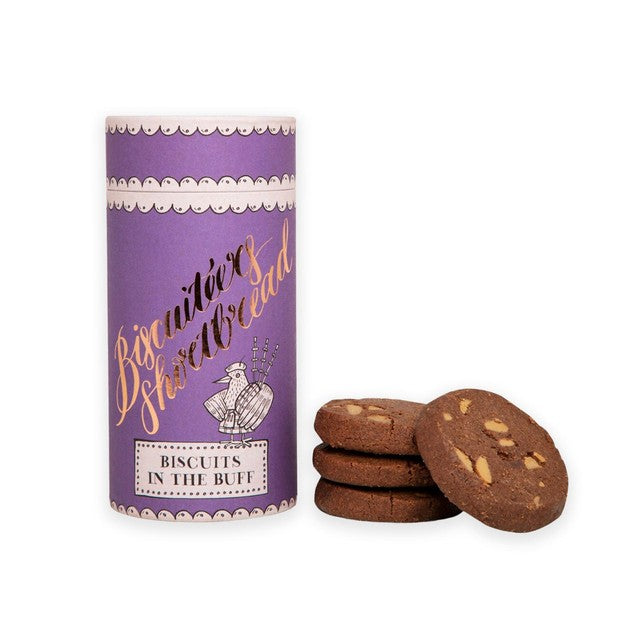 Biscuiteers Chocolate & Salted Caramel shortbread biscuit 10 x 18g - British product