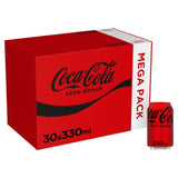 Coca-Cola Zero Sugar cola 30x330ml - British product