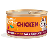 Edgard & Cooper cat food Adult Chicken 85g - British product