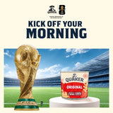 Quaker original hot oat cereal porridge pot 57g, imported from the UK