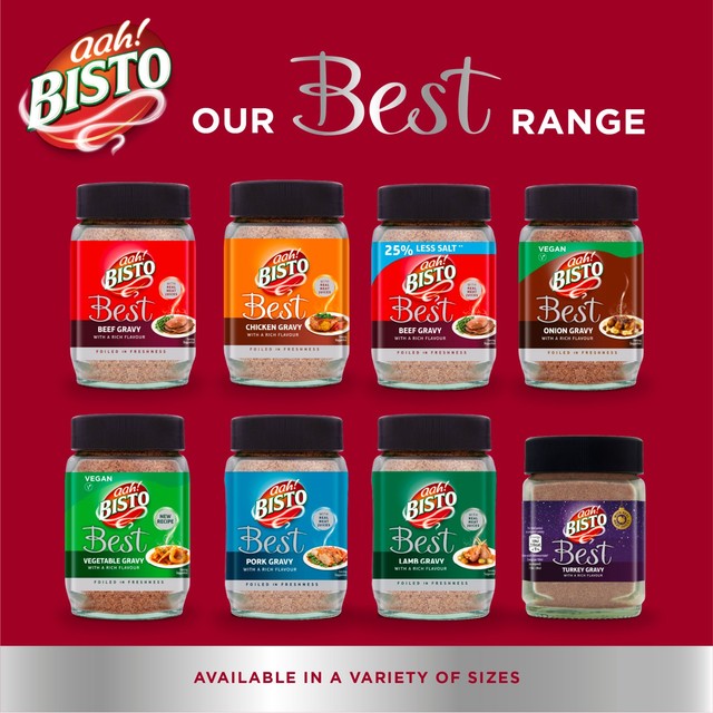 Bisto Best Chicken Gravy Granules jar, British brand