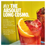 Absolut Citron lemon flavoured vodka 70cl - British product