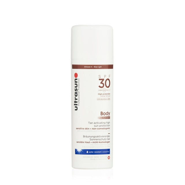 Ultrasun SPF 30 Body Tan Activator sunscreen 150ml (British brand)