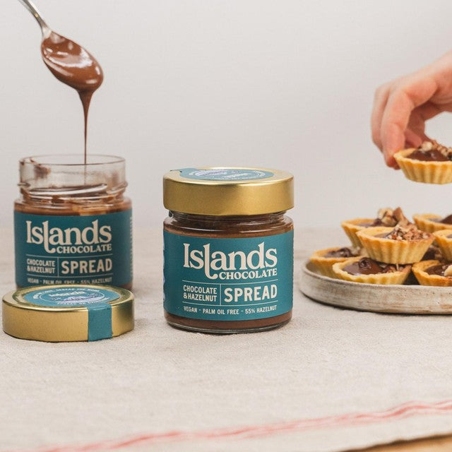 Islands chocolate hazelnut spread 200g, UK version