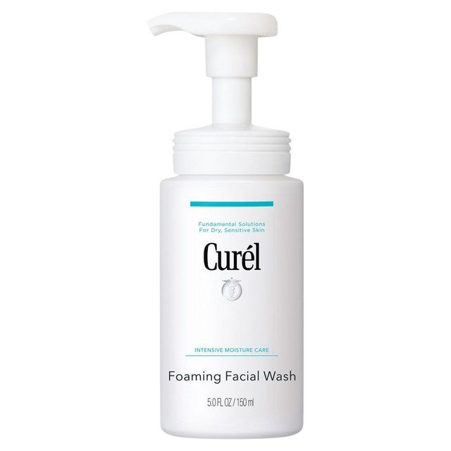 Curel foaming facial wash for dry sensitive skin (British brand)