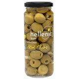 Hellenic Sun pitted jumbo green olives 330g, UK version