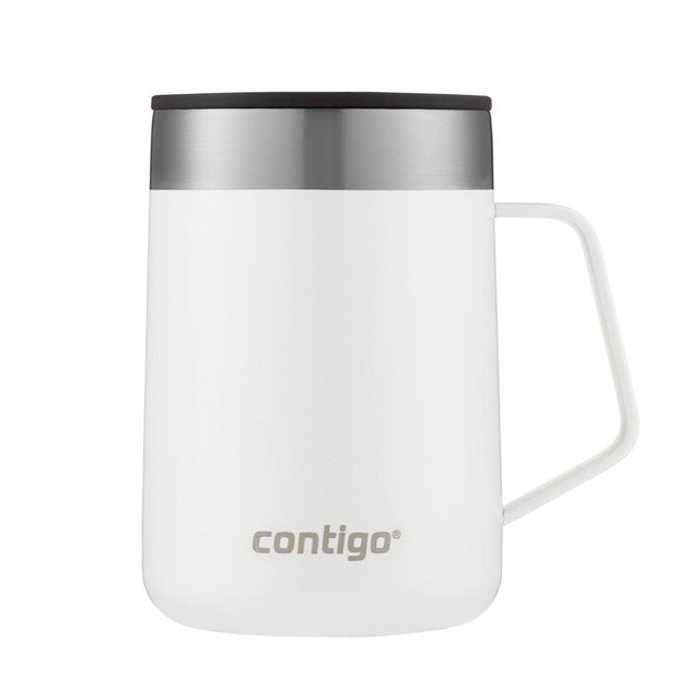 Contigo Streeterville Salt White insulated travel mug - British product