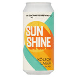 The Goodness Brewing Co Sunshine Kolsch Lager 440ml