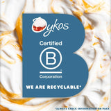 Oykos Lemon and Lime Yoghurt Greek Style 4 x 110g, imported from the UK