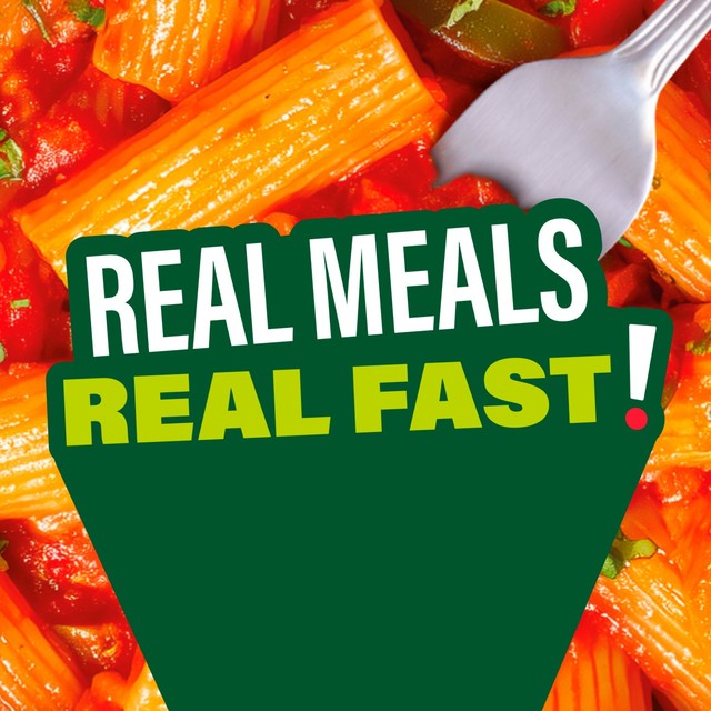 Dolmio Arrabbiata Rigatoni microwave pasta meal 250g (British brand)