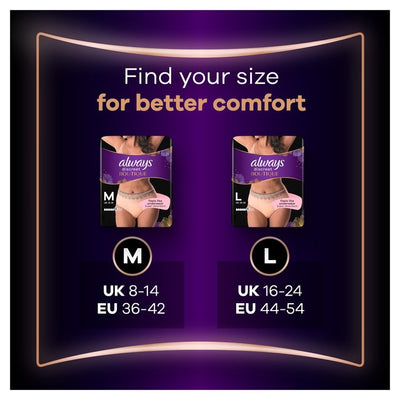 Culotte d'incontinence Always Discreet Boutique Taille M
