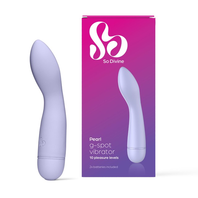 So Divine Pearl Mini G-spot vibrator (British brand)