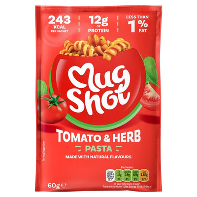 M&S Mug Shot Tomato & Herb Instant Pasta Snack 64g- Buy online at McGrocer