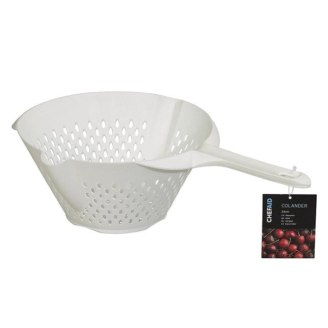 Chef Aid plastic colander 23cm - British product