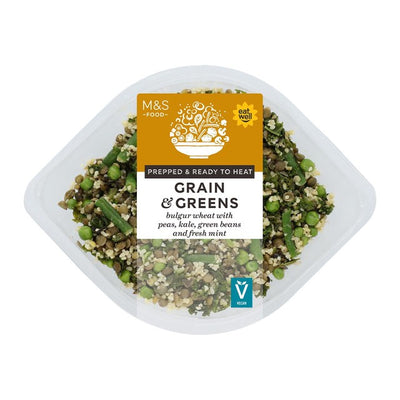 M&S Grains & Greens Mix Microwavable Grain and Vegetable Mix 290g