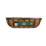 Rowan window basket with liner 61x18x16.5cm (British brand)