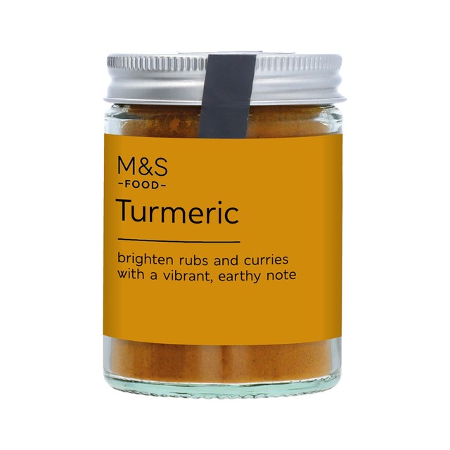 M&S Turmeric ground spice 48g - British product