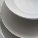 M&S Maxim Coupe white ceramic dinner set 12-piece, imported from the UK