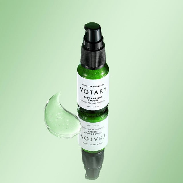Votary Eye Gel Green Tea and Peptides 15ml (British brand)