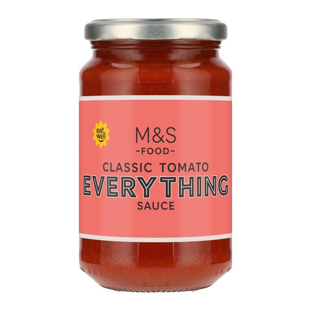 M&S Classic Tomato Everything Pasta Sauce 340g, imported from the UK