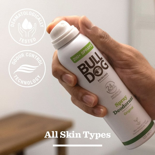 Bulldog Original Deodorant Spray - British product