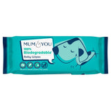 Mum & You 100% biodegradable fragrance-free baby wipes 56-pack, imported from the UK