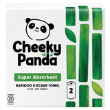 The Cheeky Panda bamboo kitchen rolls 2 pack (British brand)