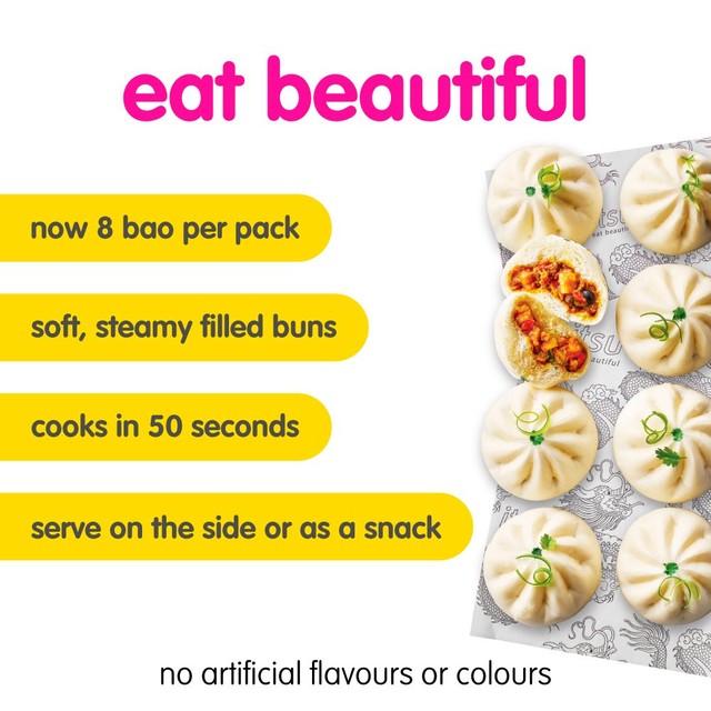 Itsu Katsu Veg Bao Buns 256g, UK version