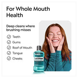 Listerine Cool Mint mouthwash 500ml, UK version