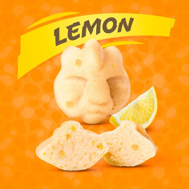 Jungle Squad lemon cake bars individually wrapped, imported from the UK